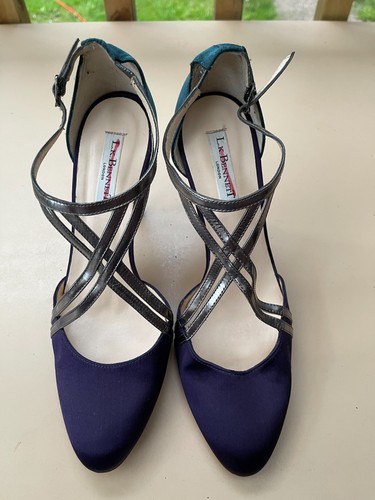 Bennett navy satin - bennett,
