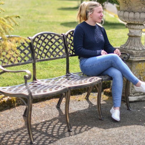 Deluxe cast aluminium - aluminium, three