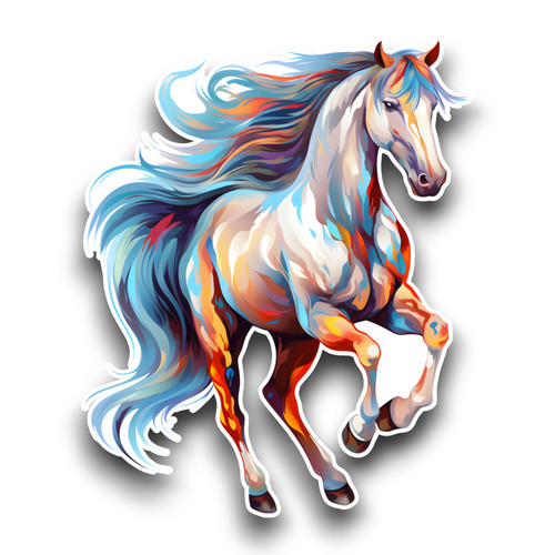 Beautiful horse watercolour - horse,