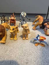 Lion King Figurines Disney Collectible set Mufasa, Simba, Scar, Timon, Pumba