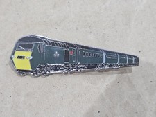 GWR HST + Coaches Enamel Brooch Pin Train Badge