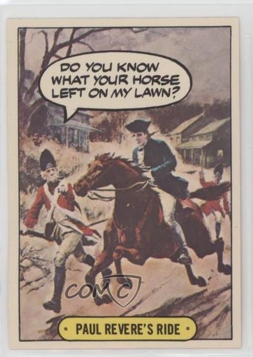 1976 topps hysterical history - topps,