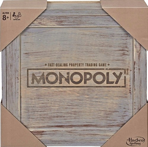 Monopoly nostalgia wooden - monopoly,