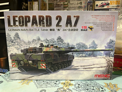 Meng 027 leopard 2 a7 - leopard,