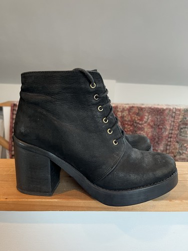 Topshop athena lace ankle - up,