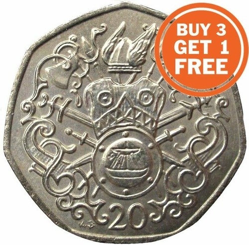 Isle man 20p - isle,