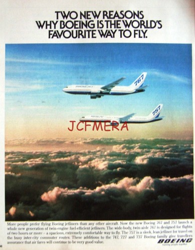 1982 boeing 757 - 1982, 767'