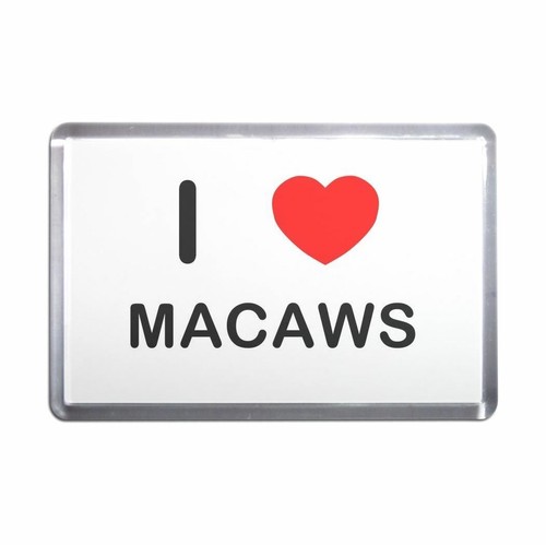 Macaws love heart plastic - love,