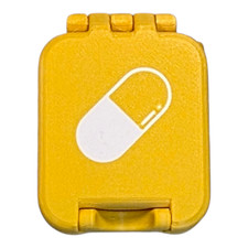Pill Box with Locking Lid |