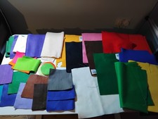 Big bundle of felt fabric