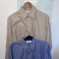 2X Vintage  St Michael’s Men’s Shirts Both 16” Collar Pinstripe Long Sleeve