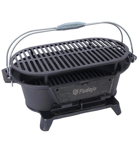 Cast iron hibachi grill - cast,