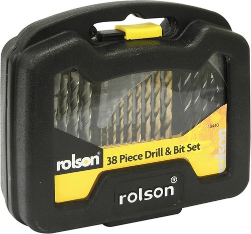 Rolson piece drill and bit - and,