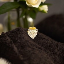 Exquisite 0.10 Cts Heart-Shape