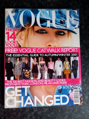 Vogue august 2001 - -,