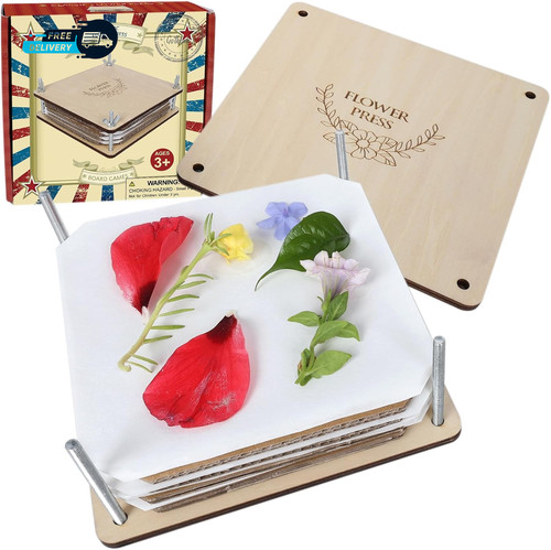 Flower press kit layers - press, 6