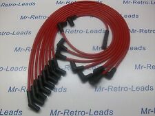 RED 8MM PERFORMANCE IGNITION LEADS CHEVROLET CHEVY BIG BLOCK 454 HEI DISTRIBUTOR