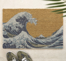 Japanese Wave Brush Door Mat