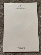 Air France - Concorde A4 stationary/ writing set, paper, envelopes, postcards