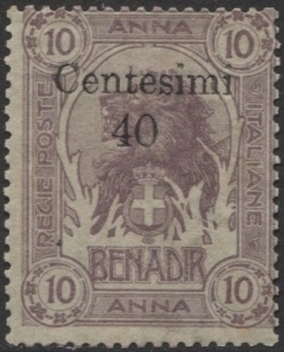 Italian somalia 1905 - italian,