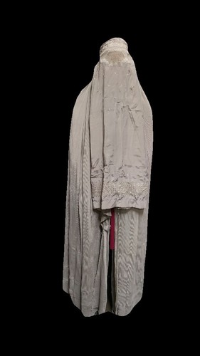 Silver gray burka - gray, burqa