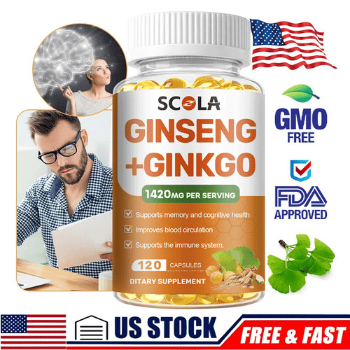 Ginkgo biloba ginseng - ginkgo,