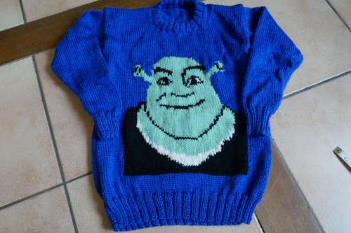 Hand knitted from france - hand,