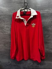 Vintage Rugby Shirt Wales Long