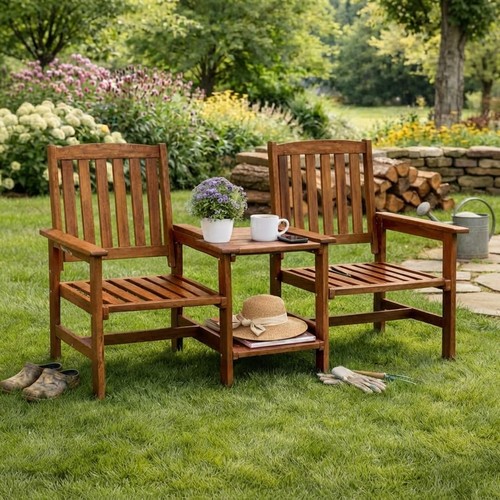 Jack and jill wooden garden - wooden,