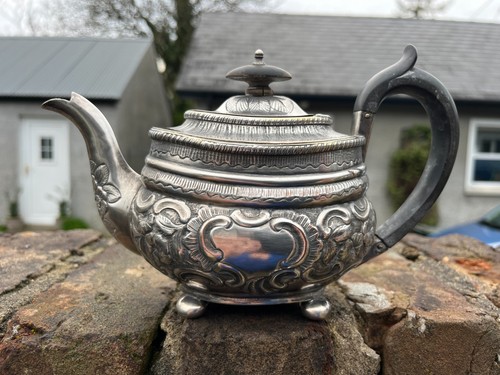 Antique victorian teapot - antique, teapot.