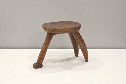 African stool lobi wood - african,