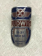 LUDWIG BICYCLE BADGE NOS 1920