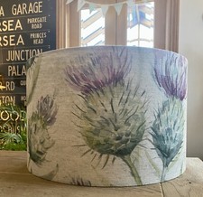 New Handmade Lampshade in Voyage Thistle Glen Spring 4 Sizes Lamp or Ceiling