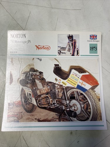 Norton 750 monocoque jps 1973 - norton,
