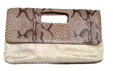 Ladies Handbag By Landor And Hawa Domo 🤎 Gorgeous Moc Croc Detachable Strap