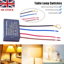 3 Way Touch Light Lamp Dimmer Switch Control Module Sensor Incandescent 220V UK.