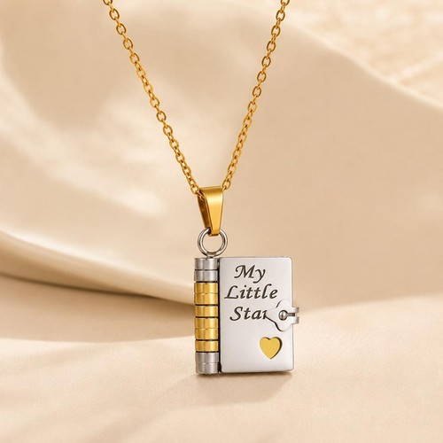 Little star book pendant - my,