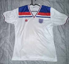 Admiral England 1980 1982 World Cup 1983 Home Shirt 44-46” Immaculate Condition