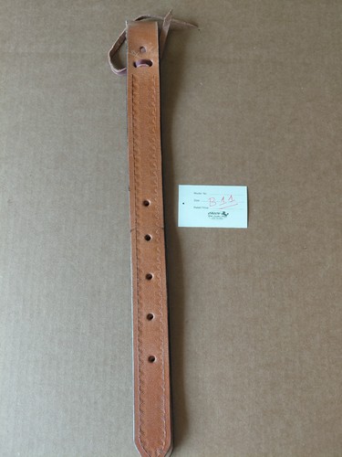 Western leather front flank - western,