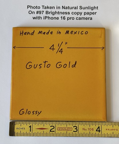 Golden yellow 4 1 - golden-yellow:, 4-1/4"