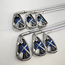 Callaway X-22 Irons 5-PW Uniflex Steel /Right Handed /New Grips /28596