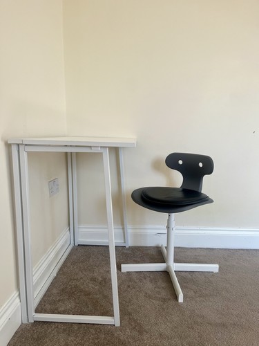 Desk with ikea adjustable - desk,