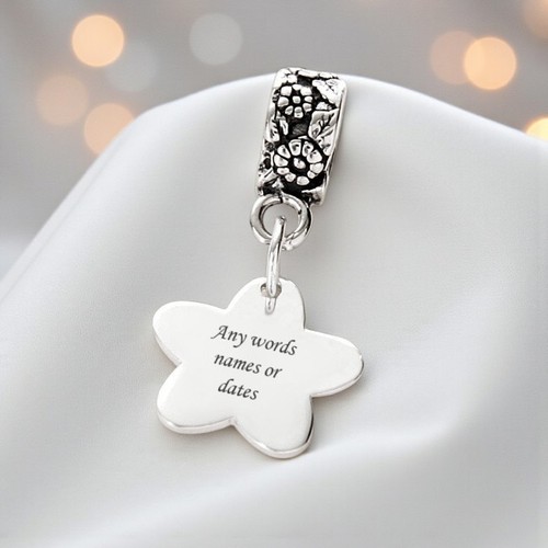 Engraved charms for mum - engraved,