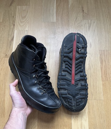 Prada sport black leather - prada,