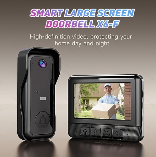 Wireless video doorbell - 2.4g,