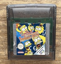 The Simpsons Treehouse Of Horror Night Of The Living Nintendo Gameboy Color Game
