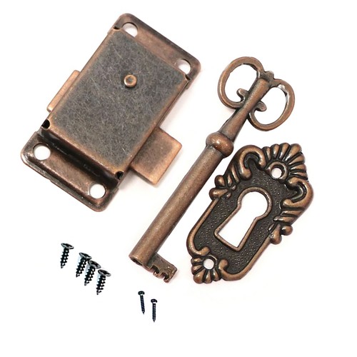 Retro iron alloy cabinet door - alloy,