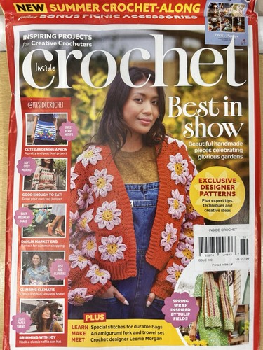 Inside crochet magazine 189 - crochet, #189