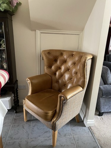 Harris tweed and - harris, leather