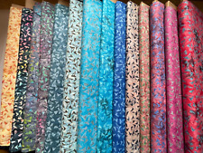 Batik Fabric, Paper Plane Design, 100% Cotton, FQ ,Crafting, Quilting Patchwork